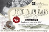 2019 Psychic Tea - Seneca Falls Historical Societysfhistoricalsociety.org/.../2019/09/2019-Psychic-Tea.pdfPsychic Tea Leaf Readings Psychic Tea Leaf Readings OCTOBER 5, 2019 Readings