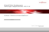 UForge AppCenter V3.7.0 FUJITSU Software · UForge AppCenter V3.7.0 User Documentation Linux J2UL-2178-02ENZ0(00) April 2017. ... The Customer shall not use the Product without securing