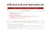 In this newsletter - 3D printing experts | reprapworld.com · T-Shirt printing, how to! Meet the maker: Wanted! Real Filament update; Real Flex and Fusion Surf and Christmas Thingiverse