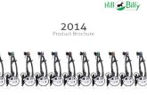 Battery Powered Electric Golf Trolleys | Hill Billy Hill Billy Brochure A5... · electric golf trolleys. We bring not only passion and flair to the process of designing and building