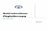 Phytotherapy - Philadelphia University · Title: Anti-infectious Phytotherapy Author: Yousef Abu Samra Subject: Phytotherapy Created Date: 10/8/2017 12:35:15 PM
