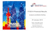 FY2014 Financial Results - Bursa Malaysiabursa.listedcompany.com/misc/presentation_slide_4Q_2014.pdf · 1,915 1,702 22.5 1,651 31 Dec 2013 31 Dec 2014 6 Securities Market Overview