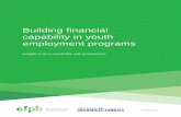 Final Financial Capability in Youth Employment Programs-eb ......August 2014 Building financial capability in youth employment programs Insights from a roundtable with practitioners