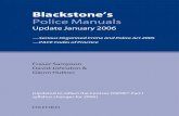 Blackstone’s Police Manualslibrary.college.police.uk/docs/centrex/SOCPA-2005-update.pdf · 4.4.7.6 General Arrest Power: Police and Criminal Evidence Act 1984, s. 25 17 4.4.7.7