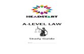 A-LEVEL LAW · A AQA A Level Law – Book 1 2017 Jacqueline Martin and Nicholas Price B AQA A Level Law – Book 2 2018 Jacqueline Martin and Nicholas Price C AQA A Level Law –