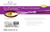 G-Probe™ Illuminate · 2018-01-16 · IRIDEX | 1212 Terra Bella Avenue | Mountain View, CA 94043 | 800.388.4747 (U.S. inquiries) info@iridex.com (U.S. & int’l inquiries) | CYCLO