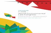 PROGRAM - IUCN · Thursday, April 28 9:00 - 9:45 Keynote Addresses Justice Ricardo Lorenzetti (Chief Justice, Supreme Court of Argentina), Judges and the Environment Justice Shen