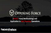 Attack Trees Red Teaming - Hack In The Box …...graph instead of incrementing the complexity of a attack tree graph. This graph is also useful before going in the field. We want to