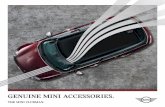 THE MINI CLUBMAN.€¦ · JOHN COOPER WORKS ACCESSORIES. 4 *For vehicles featuring rear-view mirror without the auto-dimming function (option 430/431). JCW Mirror Cover Left 51 14