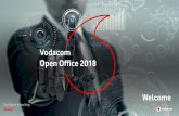 Vodacom Open Office 2018vodacom.com/pdf/other-presentations/vodacom-open... · Vodafone, the Vodafone logo, M-Pesa, Connected Farmer, Vodafone Supernet, Vodafone Mobile Broadband,