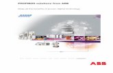 PROFIBUS solutions from ABB · Introduction 05.03 5 1.3 User Requirements As an all encompassing communication technology for process automation, fieldbus meet the stringent requirements