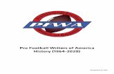 · 1 TABLE OF CONTENTS About The PFWA