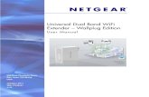 Universal Dual Band WiFi Extender - support.netgear.cnsupport.netgear.cn/Upfilepath_sc/WN3500RP_UM_18Oct12.pdf · 2 Universal Dual Band WiFi Extender – Wallplug Edition . Support.