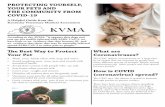 PROTECTING YOURSELF, YOUR PETS AND THE COMMUNITY …€¦ · PROTECTING YOURSELF, YOUR PETS AND THE COMMUNITY FROM COVID-19 The Best Way to Protect Your Pet What are Coronaviruses?