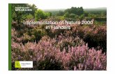 Implementation of Natura 2000 in Flanders · Natura 2000 in Flanders 2 Habitats Directive Birds Directive VEN (Flemish Ecological Network) Natura 2000 ca 12,3 % of Flanders => 47