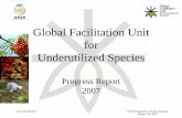 Global Facilitation Unit for Underutilized Species · I. Hoeschle-Zeledon GFAR Programme Committee Meeting, Beijing, Nov. 2007 ¾Analysis policies and legislation and their impact