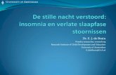 Dr. E. J. de Bruin - Stichting WKKstichtingwkk.nl/images/Ed-de-bruin-KP_21april2017_pdf.pdfDe Bruin et al. (2015), Sleep, 38 (12), 1913-1926 mood fully mediated by sleep anxiety fully