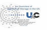 An Overview of Spent Fuel Storage in the US · NRC published the final report, A Compendium of Spent Fuel Transportation Package Response Analyses to Severe Fire Accident Scenarios