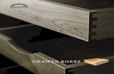 DRAWER BOXES - Keystone Wood Specialties · Toll-Free: 800.253.0805 US Mail Keystone Wood Specialties Inc. PO Box 10127 Lancaster, PA 17605-0127 Verbal Although we do not recommend
