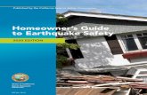 Homeowner s Guide to Earthquake Safety...COALINGA, 1983 SAN SIMEON, 2003 KERN COUNTY, 1952 BIG BEAR, 1992 HECTOR MINE, 1999 LANDERS. 1992 PALM SPRINGS, 1986 Level of Earthquake Hazard