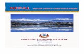 Ministry of Foreign Affairs Nepal MOFA Kathmandu Nepal - … · YOUR NEXT DESTINA TION A first-hand information brochure about Nepal and the services provided by the Consulate General