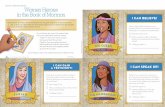 BOOK OF MORMON HEROES Women Heroes in the Book of Mormon · How can you be like these Book of Mormon women? Women Heroes in the Book of Mormon ILLUSTRATIONS BY JARED BECKSTRAND Sariah