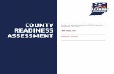 County Readiness Assessment - IN.gov€¦  · Web viewSpecialized training related to the threats confronting the jurisdiction is included in the training program. County based training