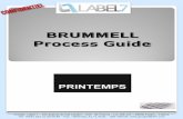 BRUMMELL Process Guide - Printemps Process guide.pdfBRUMMELL Process Guide Groupe Label 7 – 100 avenue du Gal Leclerc – ZAC de l’Ourcq – Lot 136-137 – 93500 Pantin – France