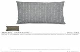 Dieter Dot Cushion Cover - Voyager Interiors · “Inspired by the mid century design genius of Dieter Rams, the Dieter Dot Woven Cushion Cover looks right at home in your 21st Century