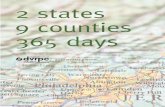 2states 9counties 365days - DVRPC · THE DELAWARE VALLEY REGIONAL PLANNING COMMISSION isdedicated tounitingtheregion’selectedofficials, planningprofessionalsandthepublic withacommonvisionofmakingagreat