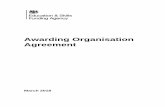 Awarding Organisation Agreement...PLR02 Awarding Organisation Agreement March 2018 Page 4 of 45 Version 9 Diagram 1 – Document Structure and Tier Levels This diagram shows the relationships