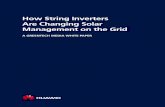 How String Inverters Are Changing Solar Management on the …...of the world’s largest inverter manufacturer, Huawei. In 2016, Huawei accounted for 24 percent of all inverters shipped