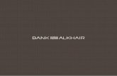 Bank Alkhair - Where Vision Inspires Progressbankalkhair.com/media/document/Annual Report 2013.pdf24 Investment Portfolio 26 Risk Management Review 35 Corporate Governance Review ...