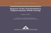 Report of the Nonforfeiture Improvement Work Group...1850 M Street NW, Suite 300 Washington, D.C. 20036 202-223-8196 FAX 202-872-1948 Report of the Nonforfeiture Improvement Work Group