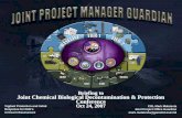 Briefing to Joint Chemical Biological Decontamination ... · nuclear/radiological WMD infrastructure and components, in order to deny near-term capability or re-use by enemy forces