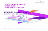 Accenture Video Analytics ... insight into how your video service is being used enhances clarity on