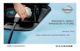 NISSAN’S ZERO- EMISSION FUTURE · 1772) and used by all OEMs •Level 2 highest penetration for home and public charging •NEC requires Level 2 chargers be “hardwired”. •The