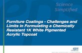 Furniture Coatings - Challenges and Limits in Formulating a … · 2016-10-20 · IKEA GROUP AT A GLANCE FY15. Furniture, a global approach … Massimo Longoni - Technical service.
