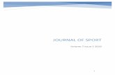 JOURNAL OF SPORT - Kent State University · Petitpas & Andrews, 2016, p. 1). Athletic identity describes the degree to which an individual identifies with the athlete role (Brewer,