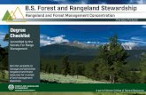 B.S. Forest and Rangeland Stewardship - Warner College of Natural … · 2018-12-19 · Geospatial Applications in Natural Resources Introduction to Geographic Information Systems