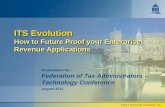 How to Future Proof your Enterprise Revenue Applicationsprojects Revenue Solutions, Inc. Mission Statement “Assist revenue agencies to maximize collections, increase compliance,