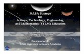 NASA Strategy for Science, Technology, Engineering …...partnership that has provided NASA with an opportunity to offer engaging STEM experiences to the Nation’s girls and women.
