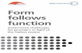 Contents · Form follows function: board assurance on the rationale for change The Dalton review asked boards to actively consider whether to pursue new organisational forms as part