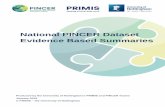 National PINCER Dataset Evidence Based Summaries...National PINCER Dataset NPDS_EvidenceBasedSummaries_V1.0 Page 4 of 58 16th January 2019 Important note about the content of this