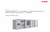 ABB Ability Condition Monitoring for electical systems ... · ABB Ability™ Condition Monitoring for electrical systems - CMESelectrical systems User ManualManual dition Monitoring