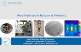 Very high cycle fatigue at Freiberg - University of Oulucc.oulu.fi/~kamahei/r/casr/2019_seminar1/Weidner3.pdf · Infrared thermography • VarioCamhr head (Infratec, Dresden) •