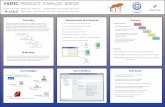 PAETEC PRODUCT CATALOG EDITORBlueprint Requirements Center Requirements Management Process Waterfall process: - Well-defined requirements - Time spent planning instead of rushing to