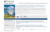 LEED Certification Contribution - assaabloydss new · LEED ® Certification Contribution ASSA ABLOY, the global leader in door opening solutions The Leadership in Energy and Environmental
