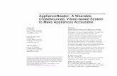 ApplianceReader: A Wearable, Crowdsourced, Vision-based ...jbigham/pubs/pdfs/2015/appliancereader.pdf · to increase the robustness of future recognition. Figure1 demonstrates the