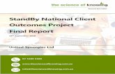 StandBy National Client Outcomes Project Final …...2018/10/09  · The final research design and project survey were reviewed by the University of Queensland’s Human Research Ethics